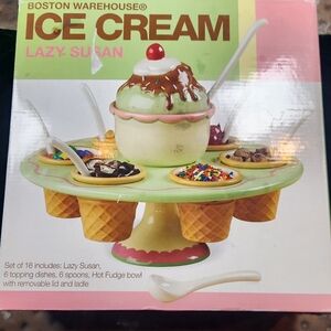 Boston Warehouse Ice Cream Lazy Susan